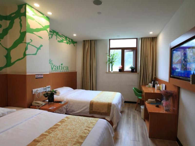 Vatica Shangdong Zaozhuang Tengzhou Railway Station Hotel מראה חיצוני תמונה