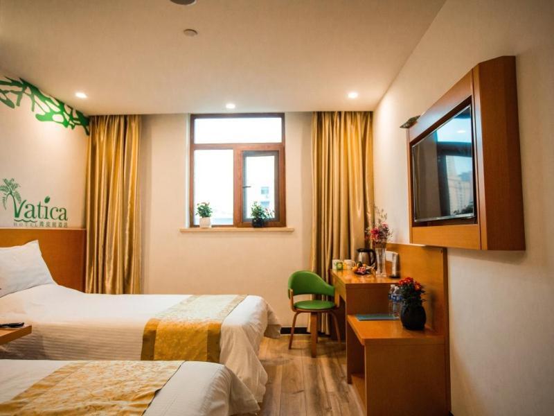 Vatica Shangdong Zaozhuang Tengzhou Railway Station Hotel מראה חיצוני תמונה