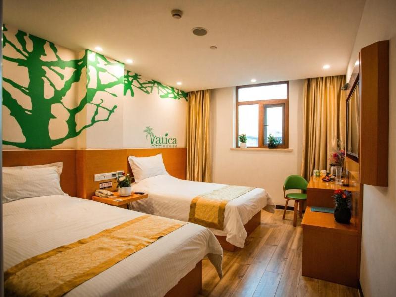 Vatica Shangdong Zaozhuang Tengzhou Railway Station Hotel מראה חיצוני תמונה