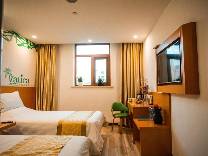 Vatica Shangdong Zaozhuang Tengzhou Railway Station Hotel מראה חיצוני תמונה