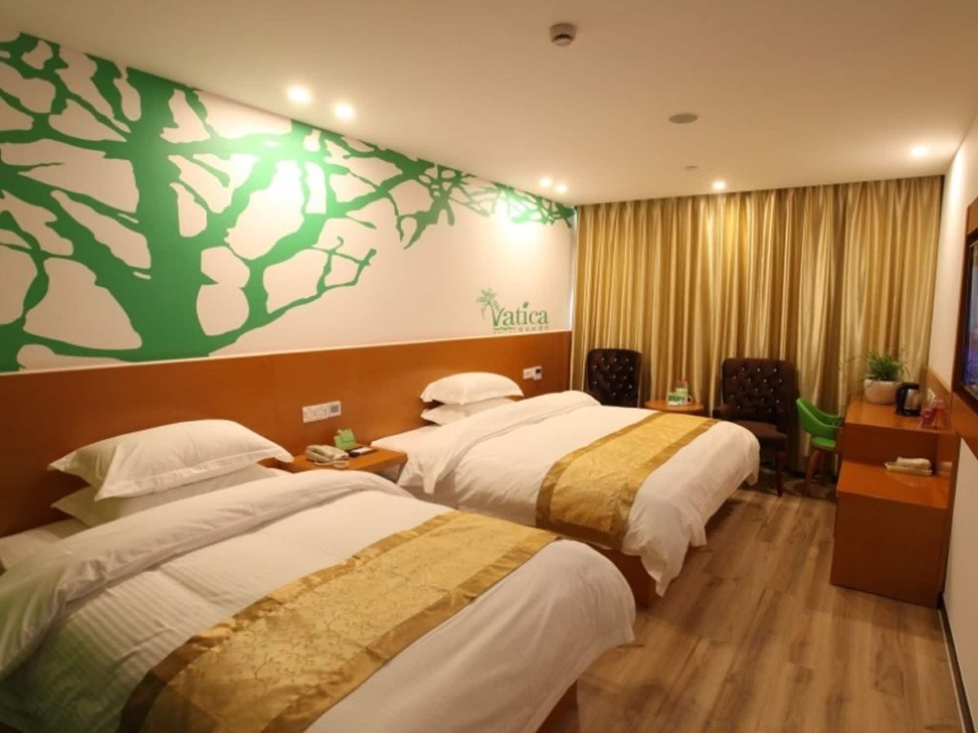 Vatica Shangdong Zaozhuang Tengzhou Railway Station Hotel מראה חיצוני תמונה