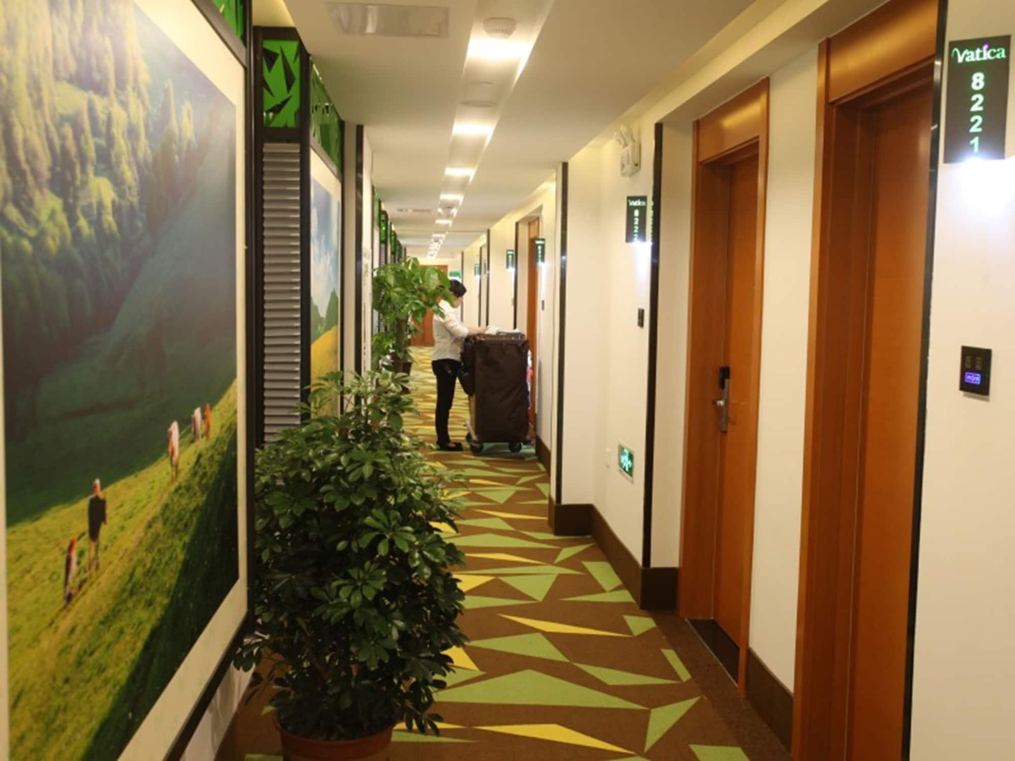Vatica Shangdong Zaozhuang Tengzhou Railway Station Hotel מראה חיצוני תמונה